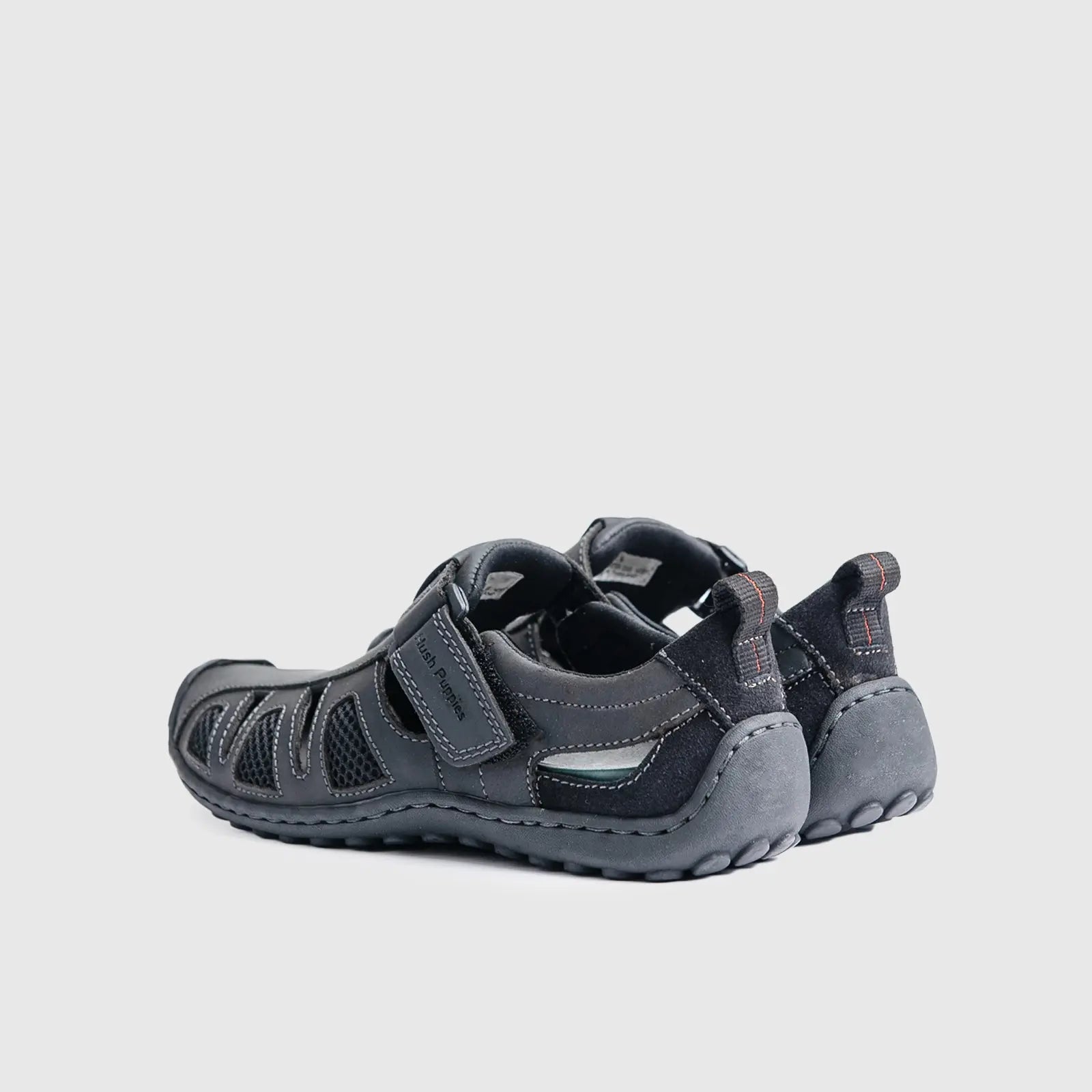 Nebula Fisherman Sandal Black Sandals | familyshoecentre