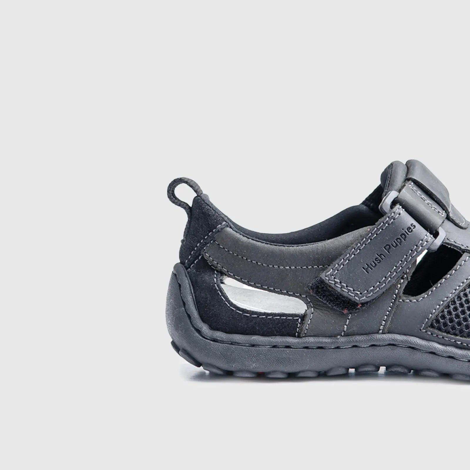 Nebula Fisherman Sandal Black Sandals | familyshoecentre