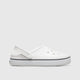 Off Court Clog White 208371 Slides | familyshoecentre