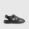 Orkney Comfort Sandals Black 00874 Sandals | familyshoecentre