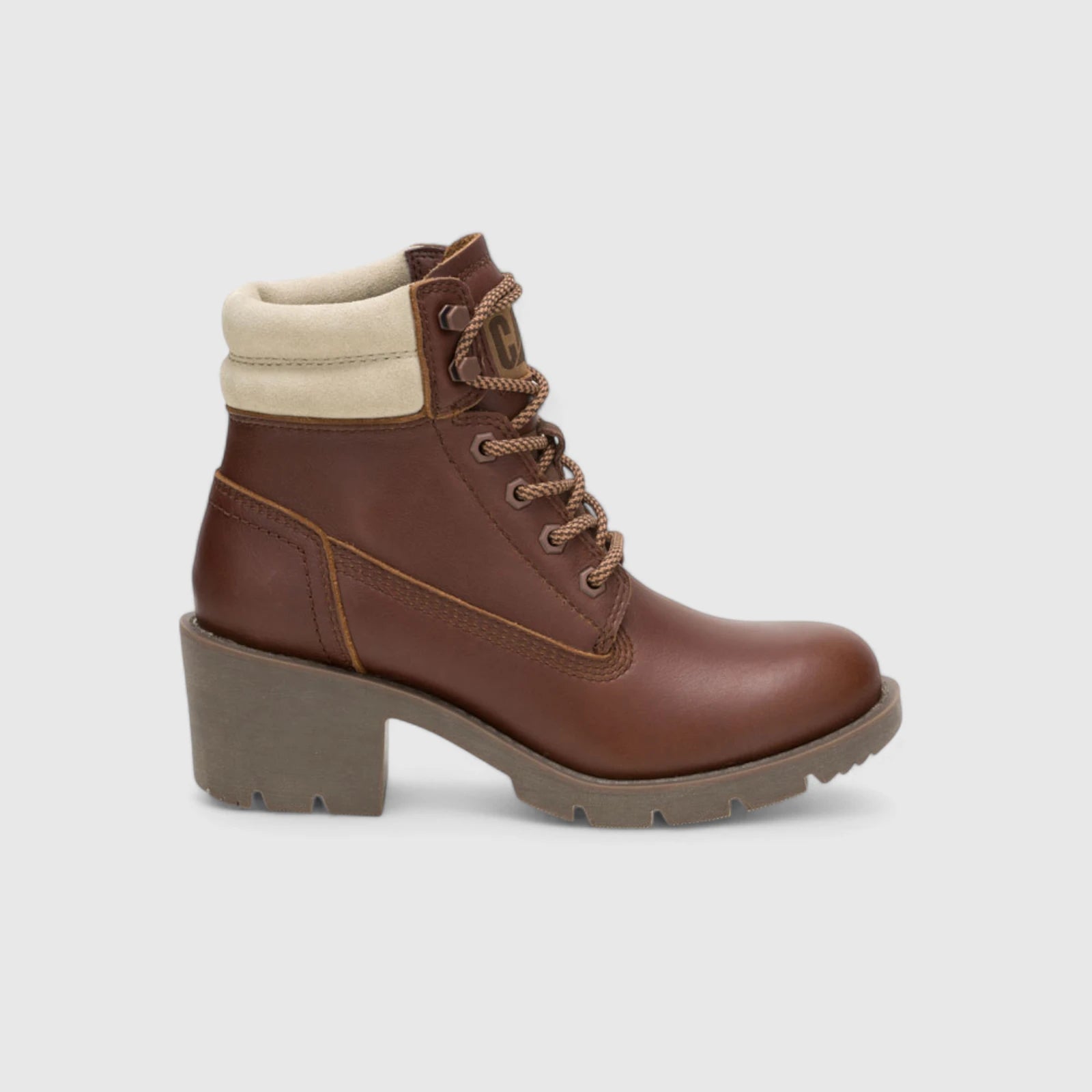 Cat Rewrite Ladies Boot Brown P312158 Boots | familyshoecentre