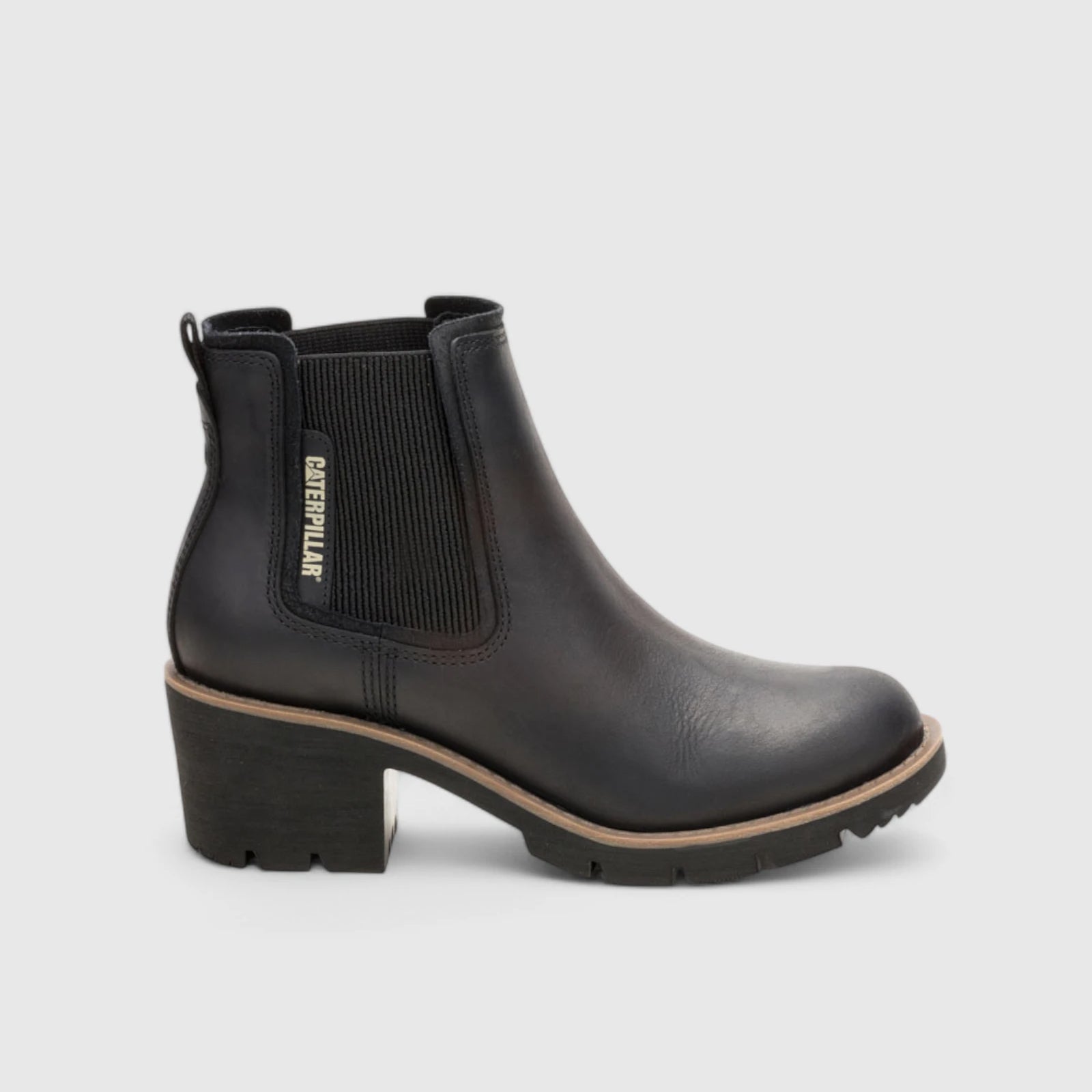 Cat Rewrite Chelsea Ladies Boot Black P312177 Boots | familyshoecentre
