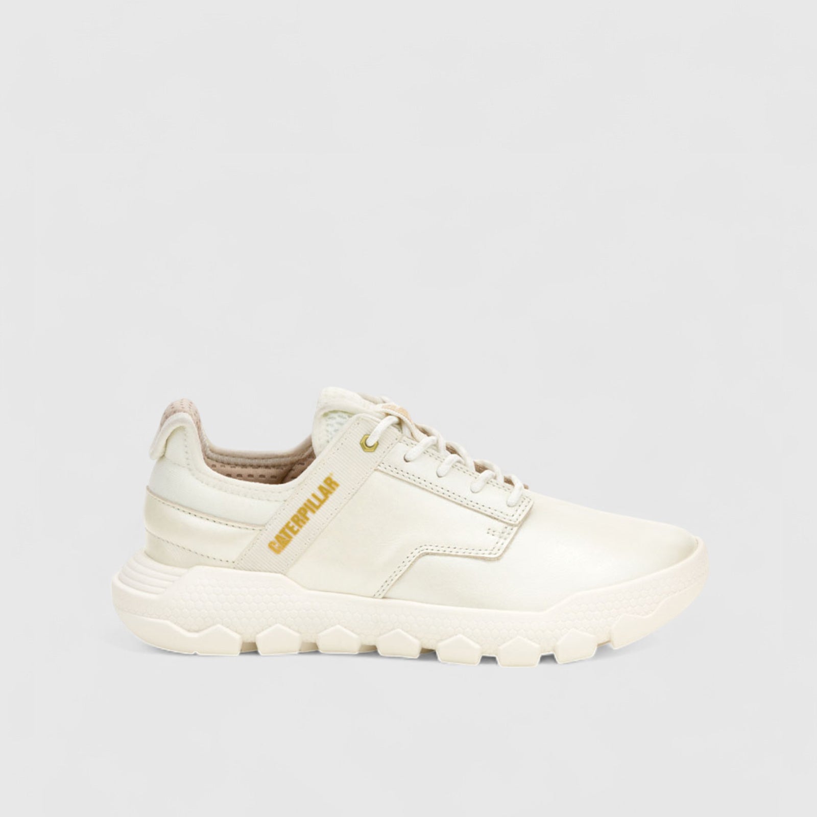 Cat Ladies Hex Lite Leather Sneaker Egret P312267 Sneakers | familyshoecentre