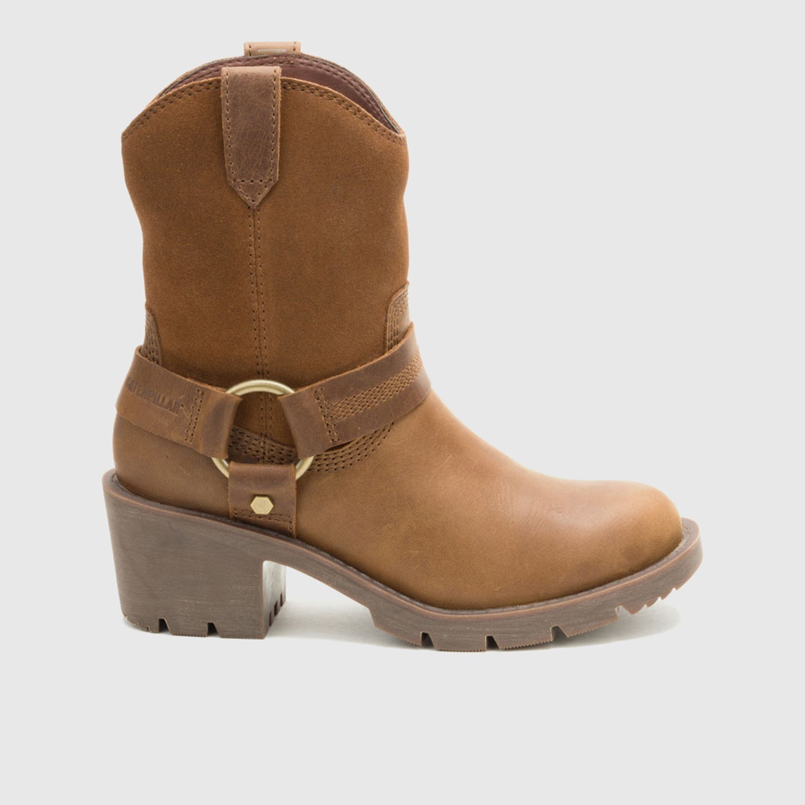 Cat Rewrite Harness Ladies Boot Nuthatch P312299 CL14 Boots | familyshoecentre