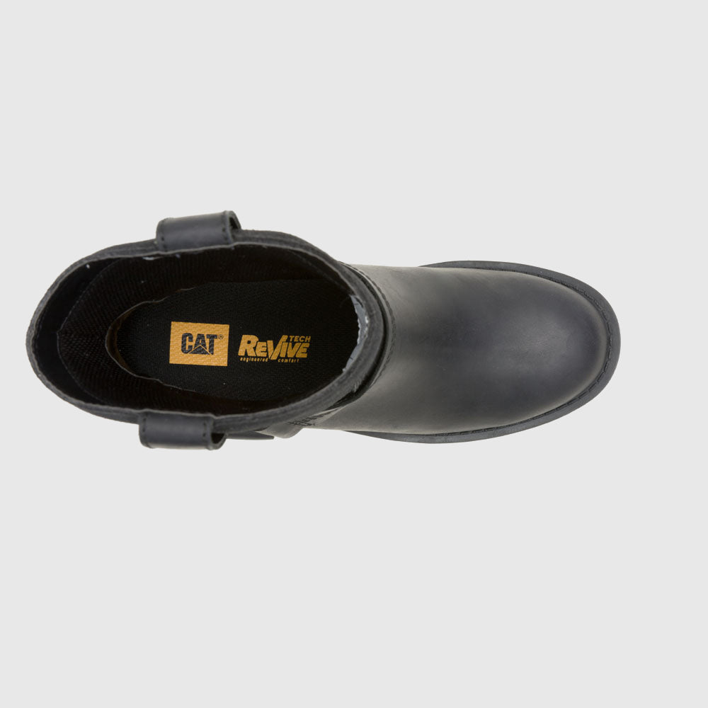 Cat Rewrite Harness Ladies Boot Black P312373 CL13 Boots | familyshoecentre