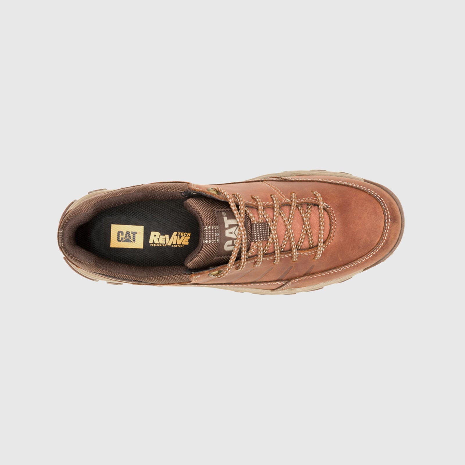 Cat Threshold Rebound Low Brown P726208 CT312 Sneakers | familyshoecentre