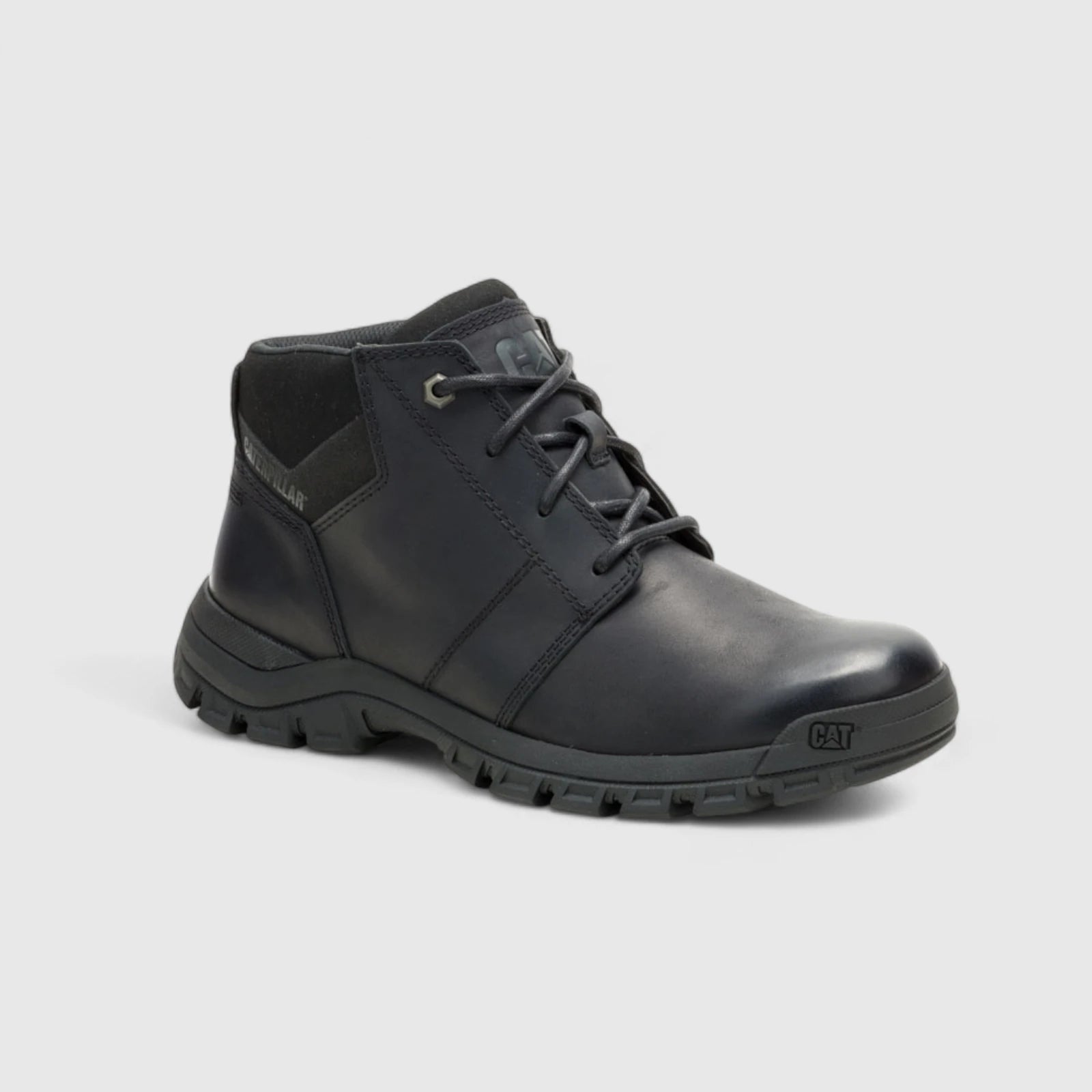 Cat Men's Threshold Chukka Burnish P726437 Black/Black CT324