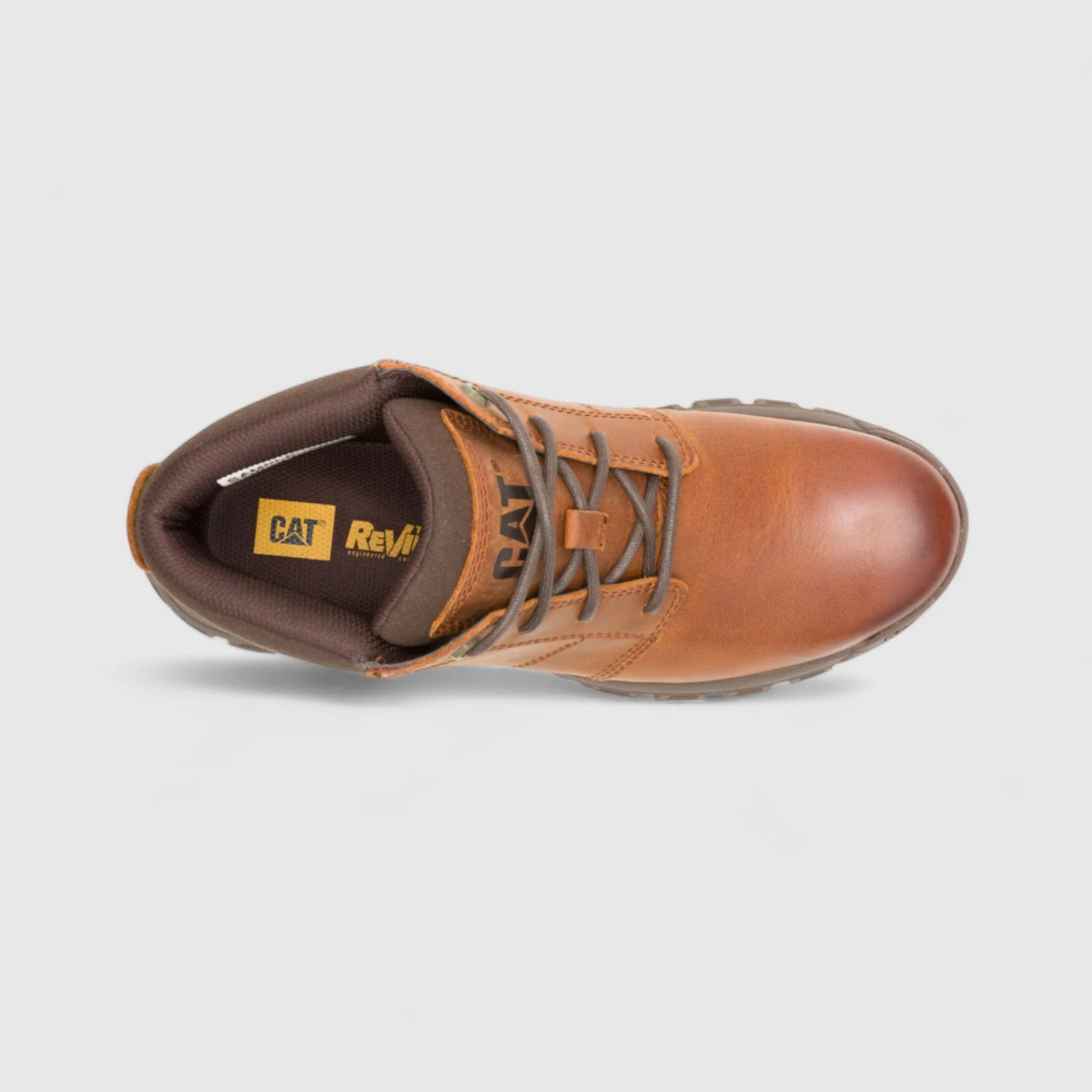 Cat Men's Threshold Chukka Burnish P726439 Leather Brown CT325