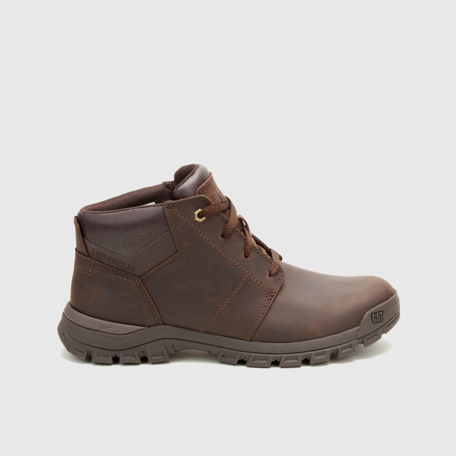 Cat Threshold Chukka Dark Brown P726443 CT308 Boots | familyshoecentre
