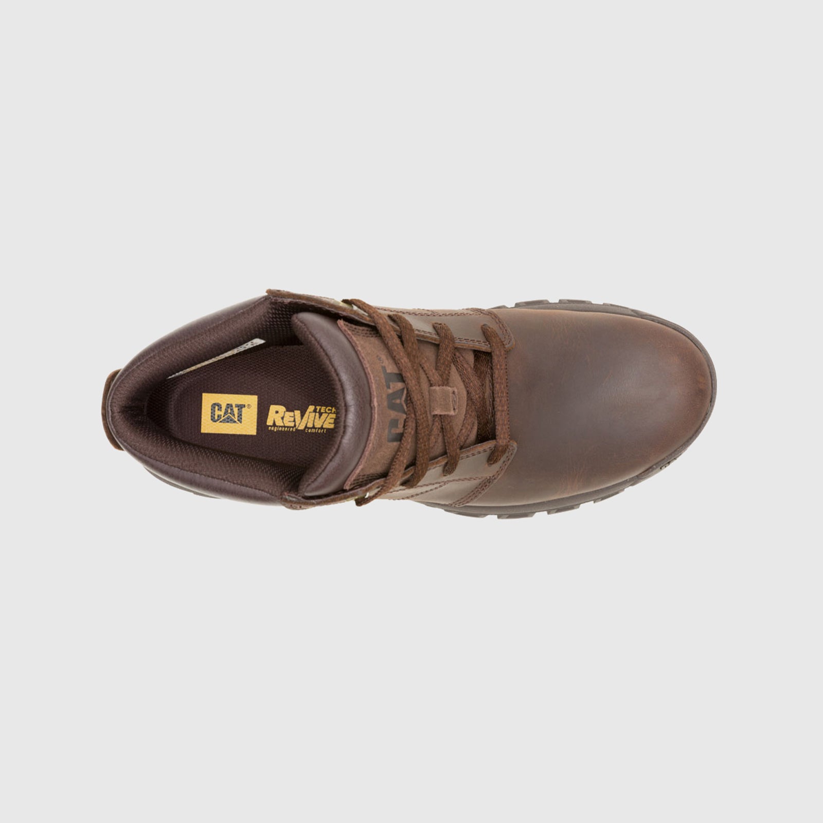 Cat Threshold Chukka Dark Brown P726443 CT308 Boots | familyshoecentre