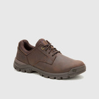 Cat Threshold Lace Low Dark Brown P726446 CT309 Sneakers | familyshoecentre