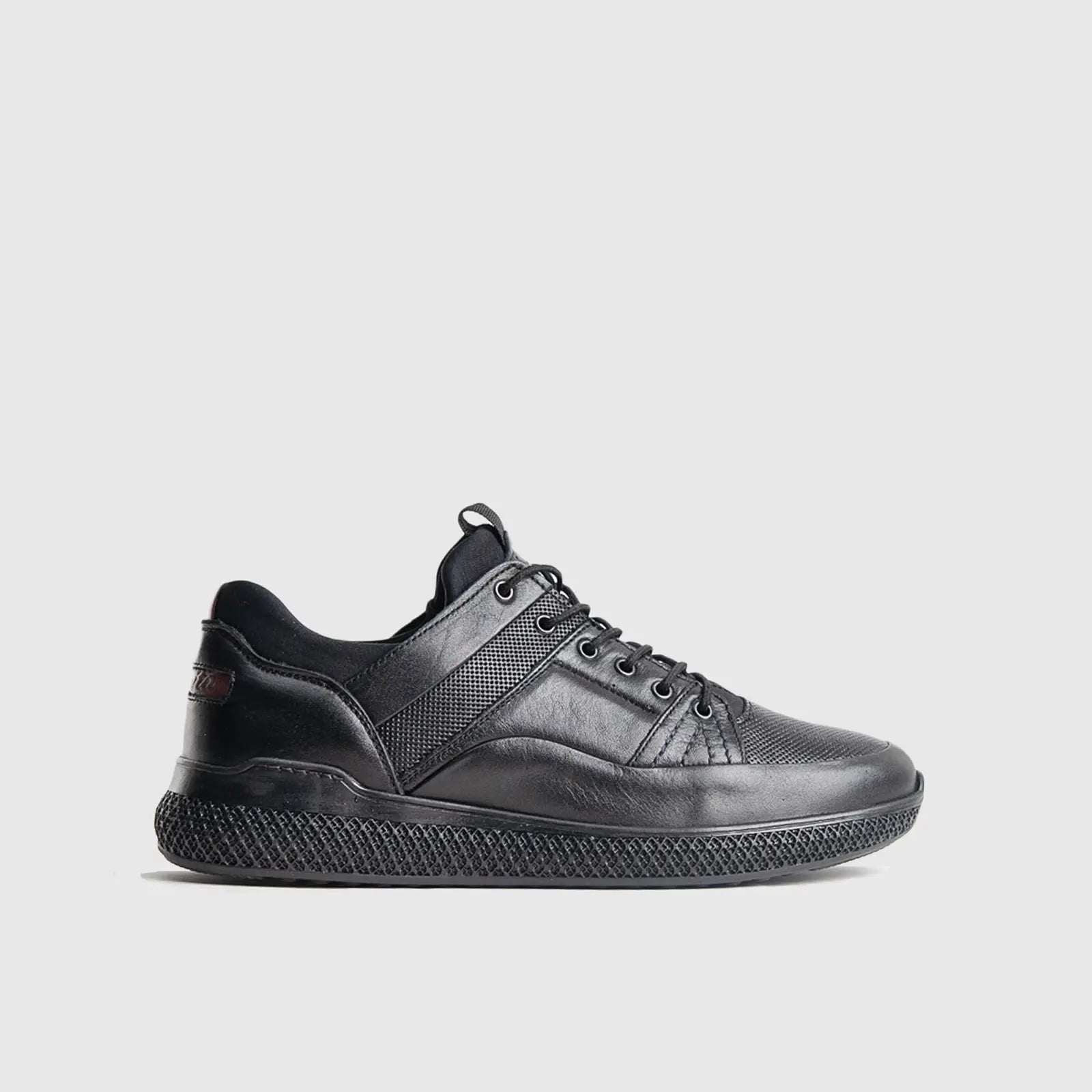 Pepita Casual Sneaker 5362 Black Sneakers | familyshoecentre
