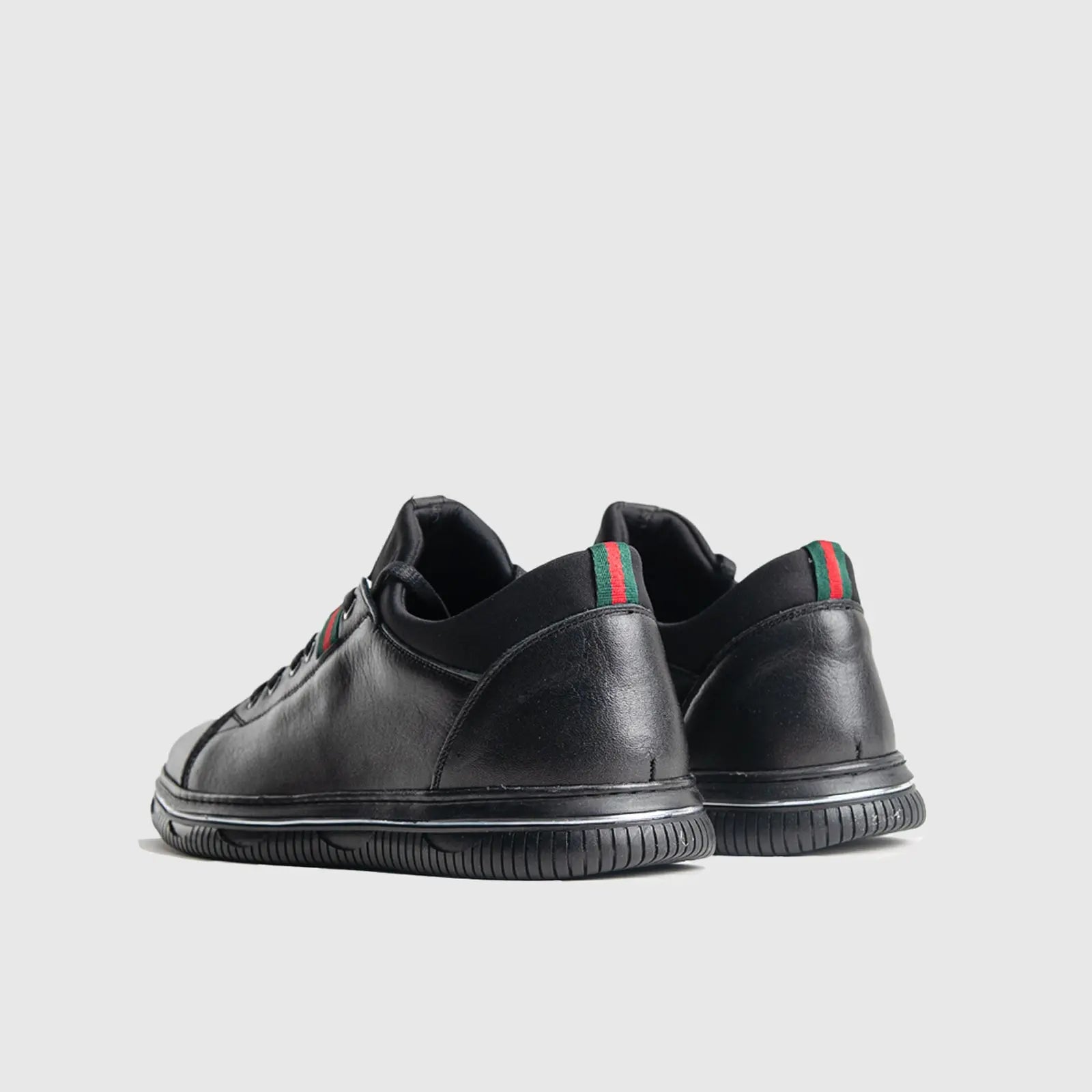 Pepita Casual Sneaker - 6095 Black Sneakers | familyshoecentre