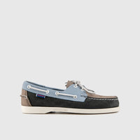 Portland Multiple S93 Black Grey Blue 72118RW Loafers | familyshoecentre