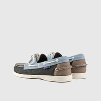 Portland Multiple S93 Black Grey Blue 72118RW Loafers | familyshoecentre