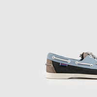 Portland Multiple S93 Black Grey Blue 72118RW Loafers | familyshoecentre