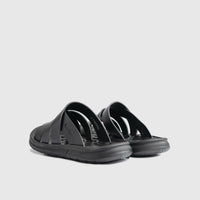 Push In Sandal Black 00672 Sandals | familyshoecentre