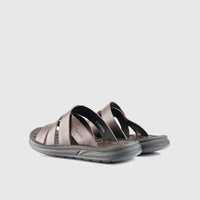 Push In Sandal Brown 00672 Sandals | familyshoecentre