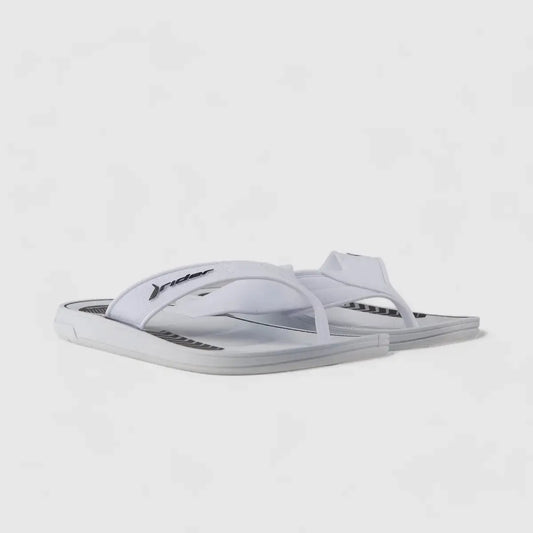 Rider Start Thong White Black 12064 Sandals | familyshoecentre