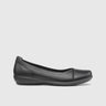 Robyn 2 Comfort Shoe Black Pumps | familyshoecentre