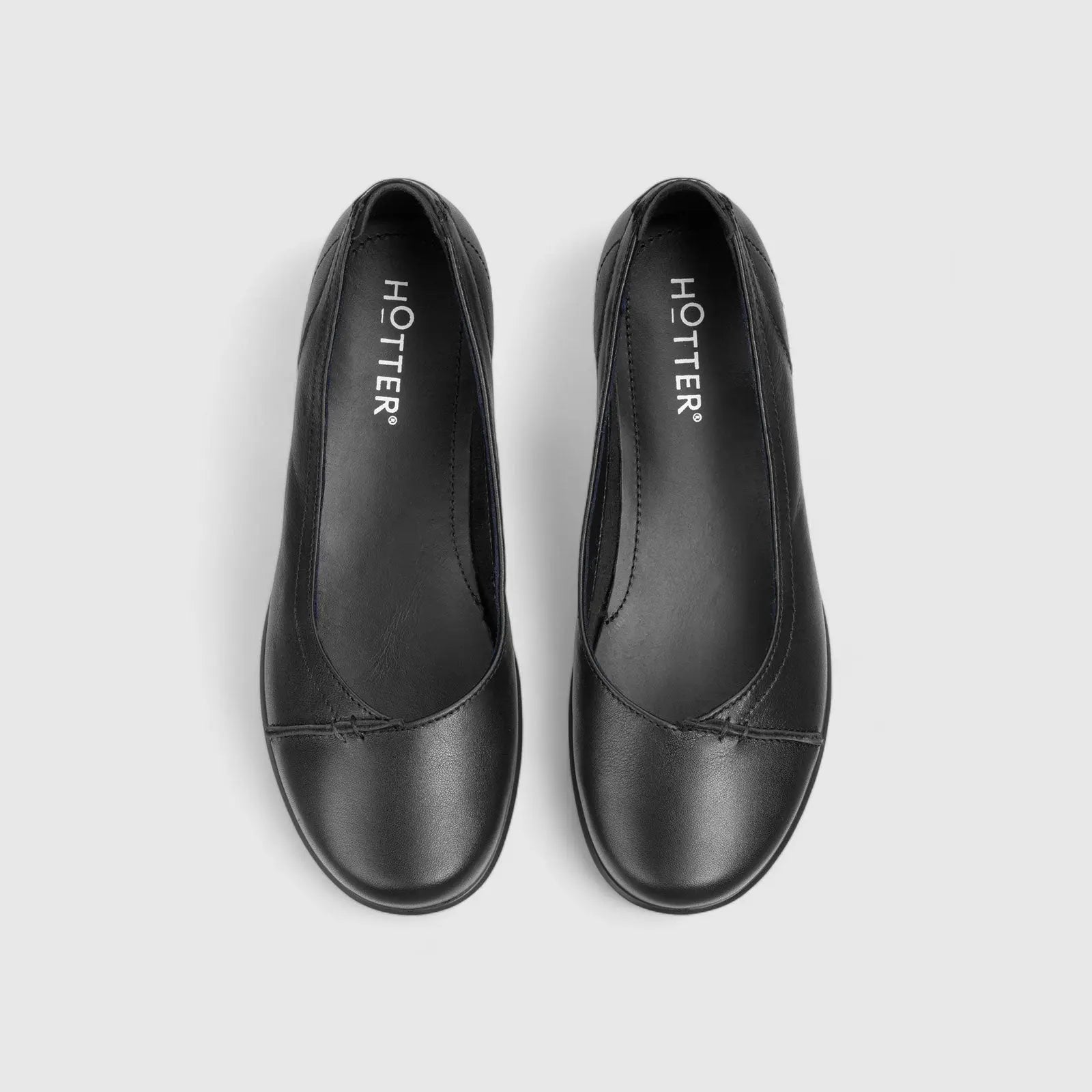 Robyn 2 Comfort Shoe Black Pumps | familyshoecentre