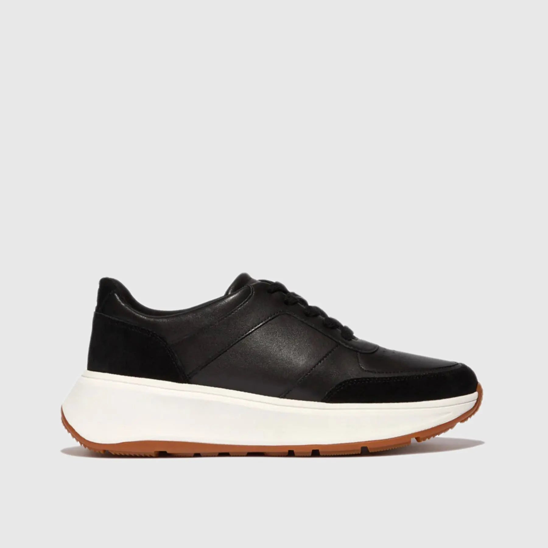 F-Mode L/S Black Comfort Sneakers FR1-001 Sneakers | familyshoecentre