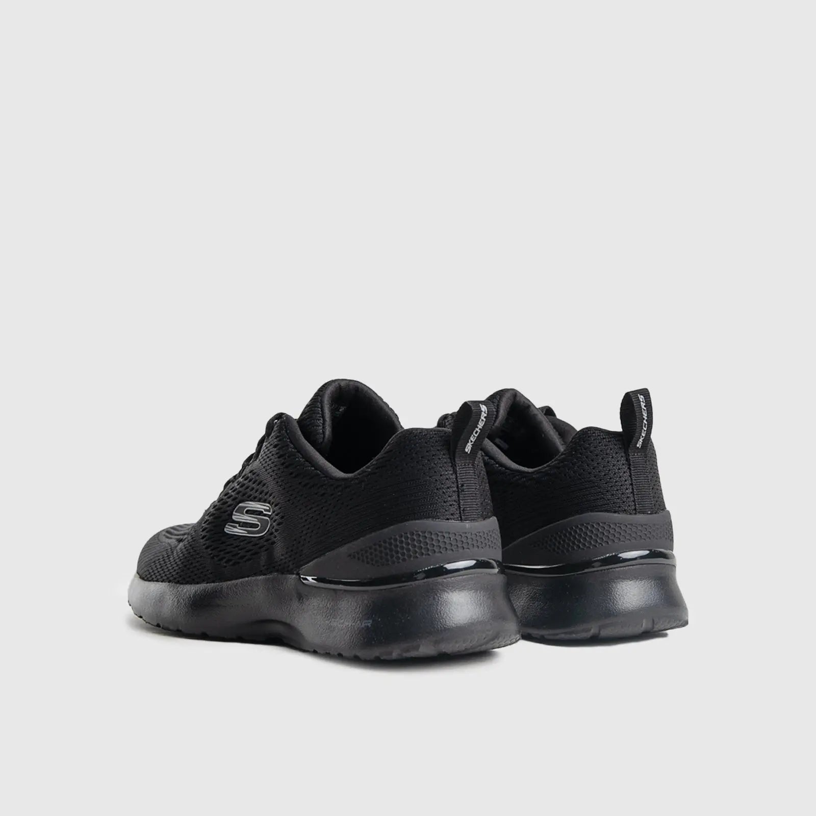 Skechers Comfort Lace Up Skech Air Dynamight Black 232693 Gents | familyshoecentre