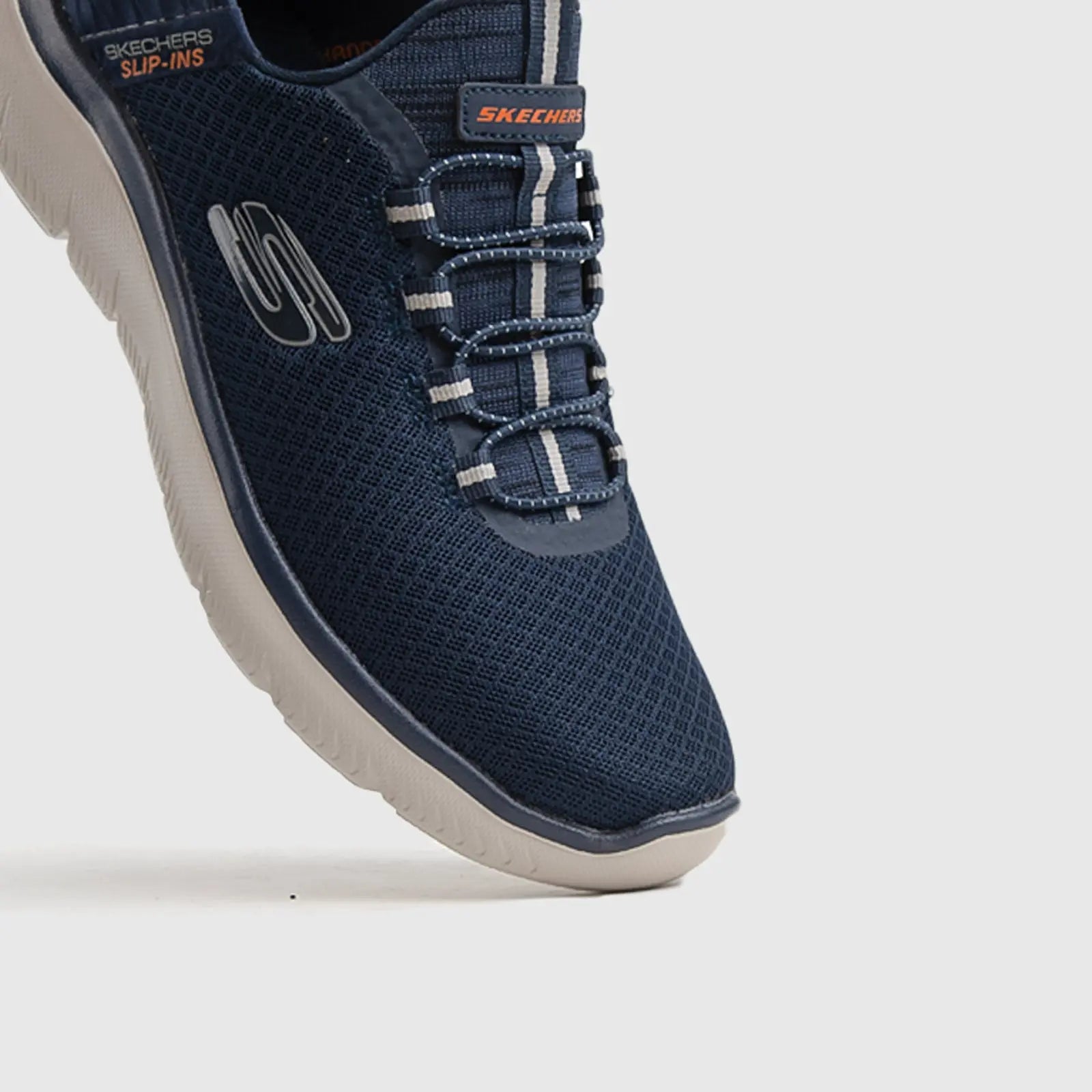 Skechers Slip Ins Comfort Summits 232457 Navy – familyshoecentre