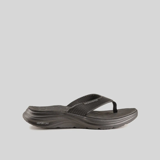 Skechers Thong Comfort Sandal Black 232894 Sandals | familyshoecentre