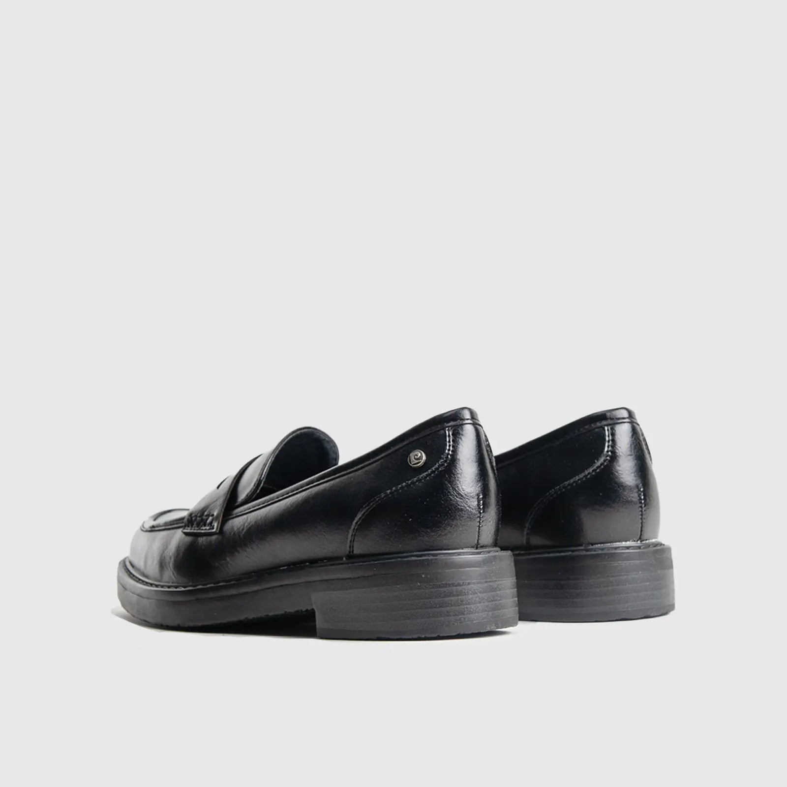 Slip On Moc - 10261 Black Loafers | familyshoecentre