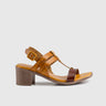 Soft Style Abigail Block Heel Sandal Mustard 01493 Sandals | familyshoecentre