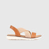 Soft Style Deleri Comfort Sandal Tan 01481 Sandals | familyshoecentre