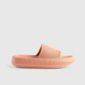 Soft Style Devi Comfort Slides Orange 01238 Slides | familyshoecentre