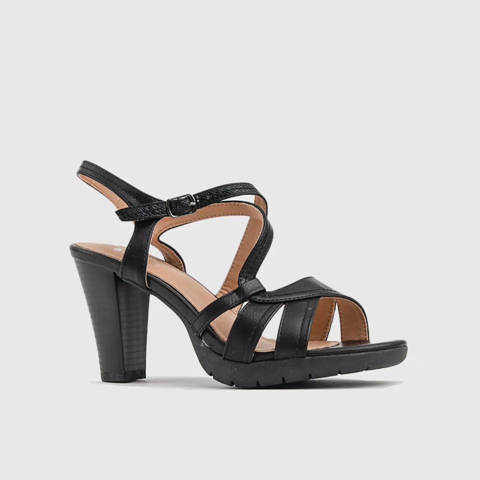 Soft Style Evette Comfort Heel Sandal - 01197 Sandals | familyshoecentre