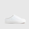 Soft Style Forbi Open Back Sneaker White 01401 Sneakers | familyshoecentre