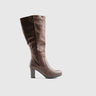 Soft Style Gusty Long Boot Brown 01376 Boots | familyshoecentre