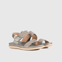 Soft Style Irene Comfort Sandal Pewter 01297-5 Sandals | familyshoecentre