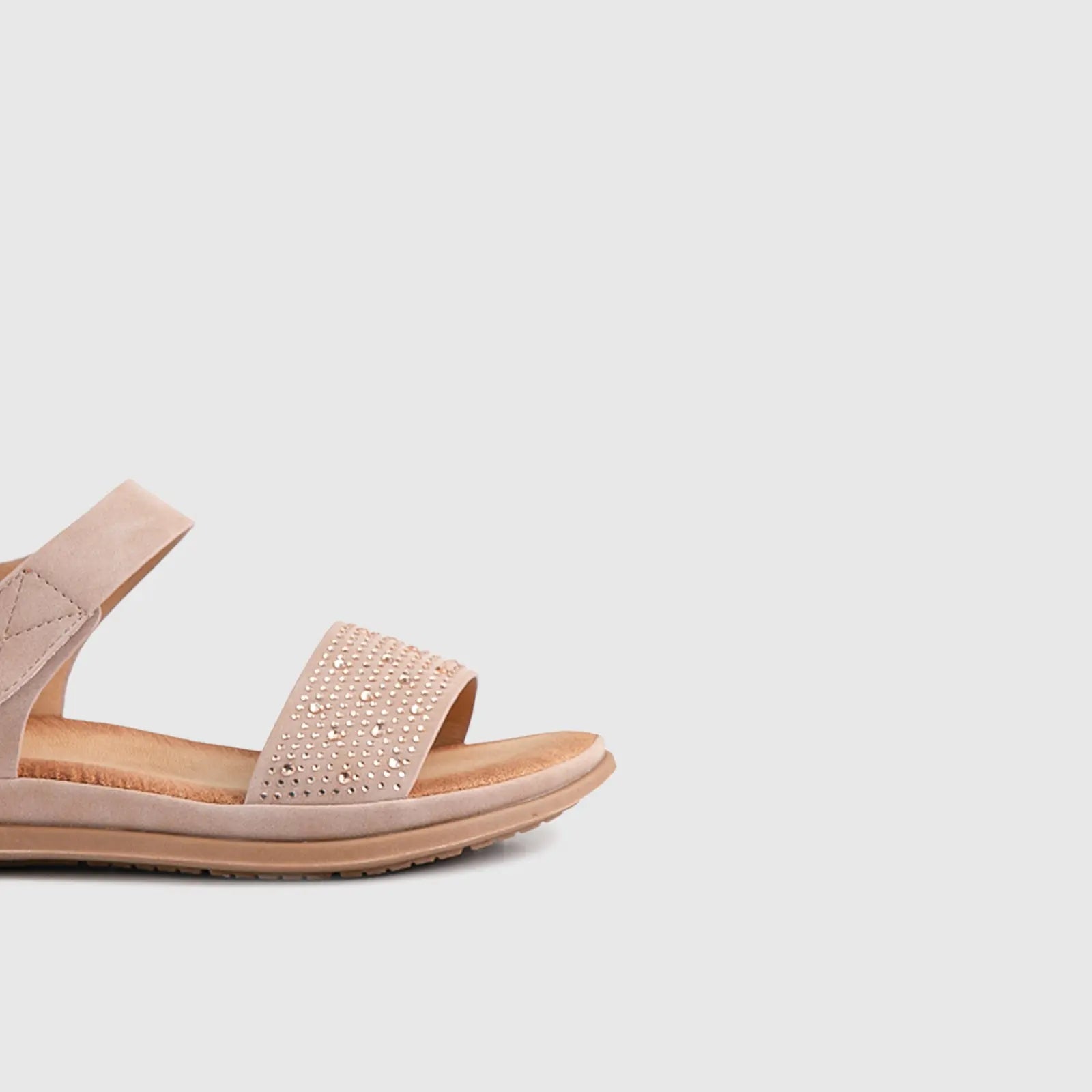 Soft Style Irish Sandal 01476 Beige Sandals | familyshoecentre