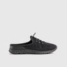 Soft Style Nansi Open Back Sneaker Black 01261 Sneakers | familyshoecentre