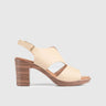 Soft Style Thana Block Heel Sandal Beige 01411 Sandals | familyshoecentre