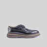 Statement Chunky Sole Oxfords 124-30 Brown Gents | familyshoecentre