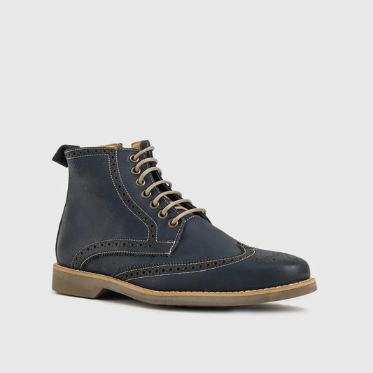 Statement Comfort Boots 565680 Navy Boots | familyshoecentre