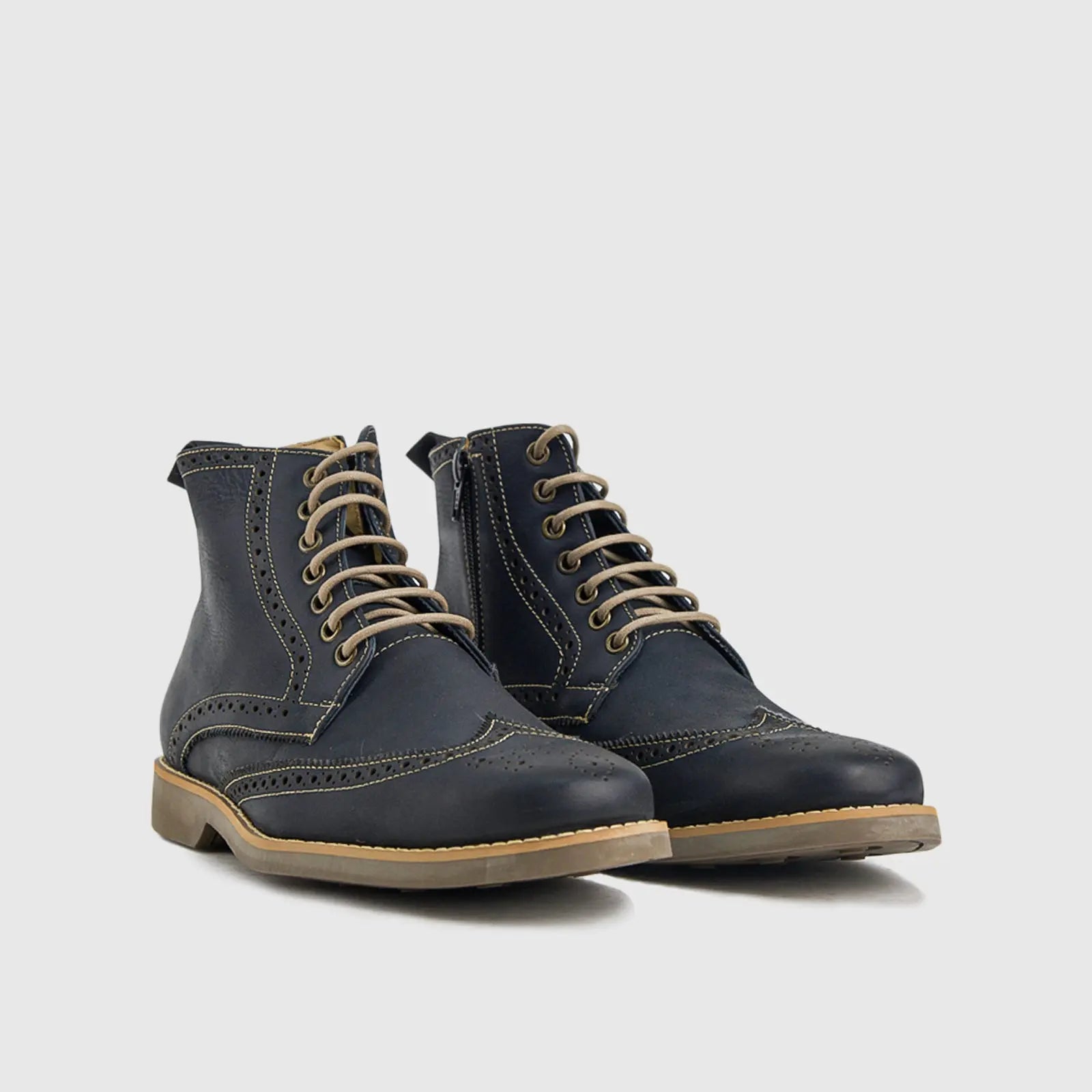 Statement Comfort Boots 565680 Navy Boots | familyshoecentre