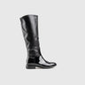 Statement Rider Boot Black Car031 Boots | familyshoecentre