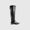 Statement Rider Boot Black Car036 Boots | familyshoecentre