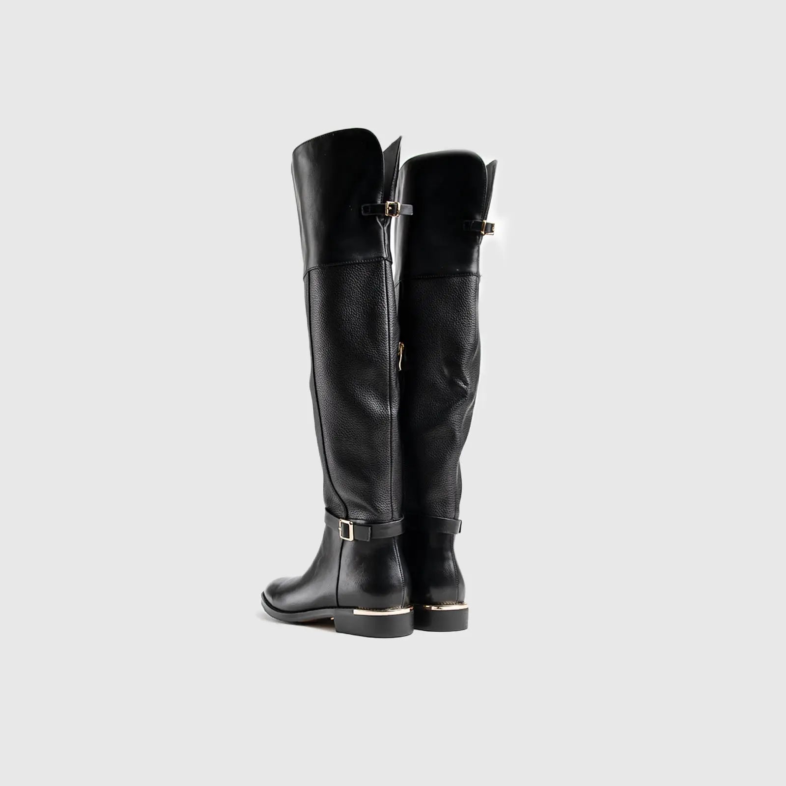 Statement Rider Boot Black Car036 Boots | familyshoecentre