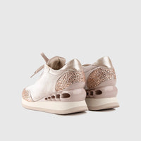 Statement Sneakers Beige SCR02 Sneakers | familyshoecentre
