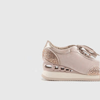 Statement Sneakers Beige SCR02 Sneakers | familyshoecentre