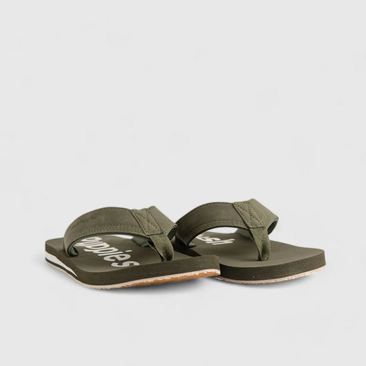 Stomp Flip Flop Olive 00880 Sandals | familyshoecentre