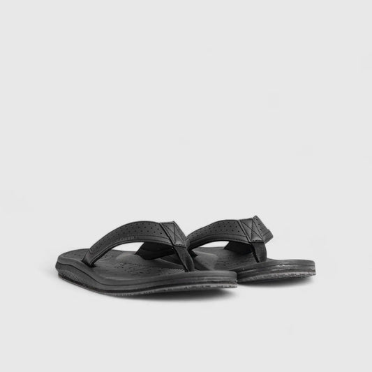 Strut Flip Flop Black 00879 Sandals | familyshoecentre